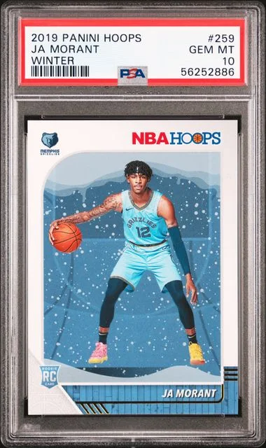 2019 Panini Hoops Winter Ja Morant #259 card image