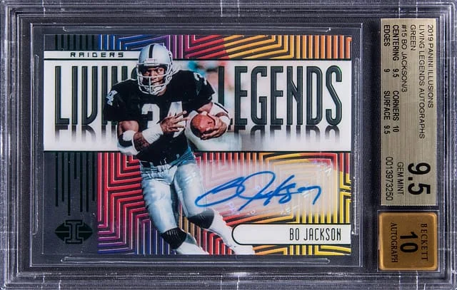 2019 Panini Illusions Bo Jackson Living Legends #LL-BJ card image