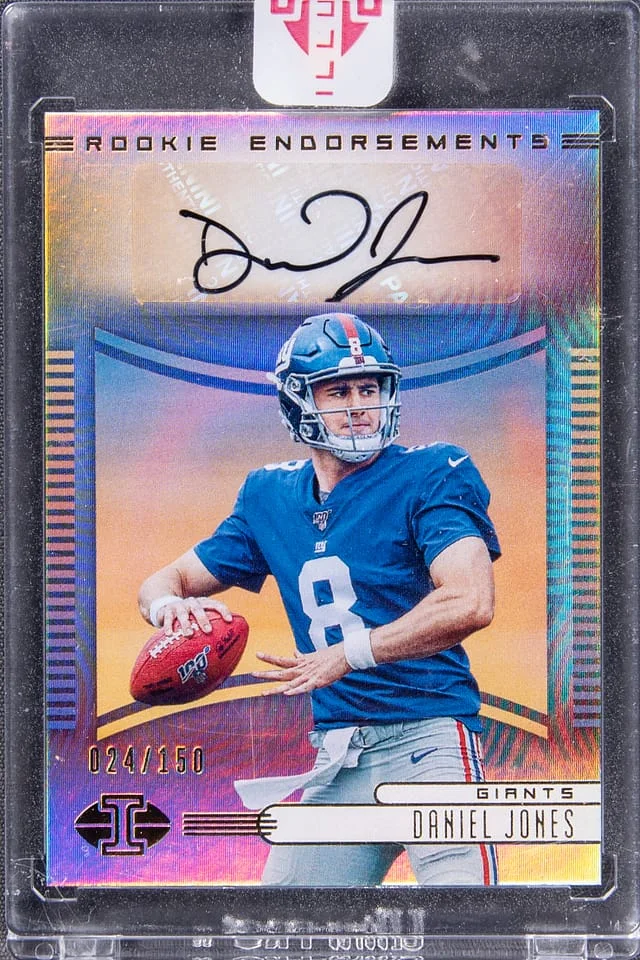 2019 Panini Illusions Daniel Jones Endorsements #RE-DAJ card image