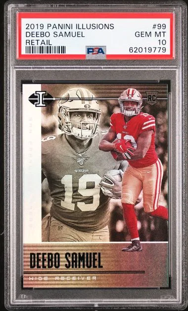 2019 Panini Illusions Deebo Samuel #99 card image