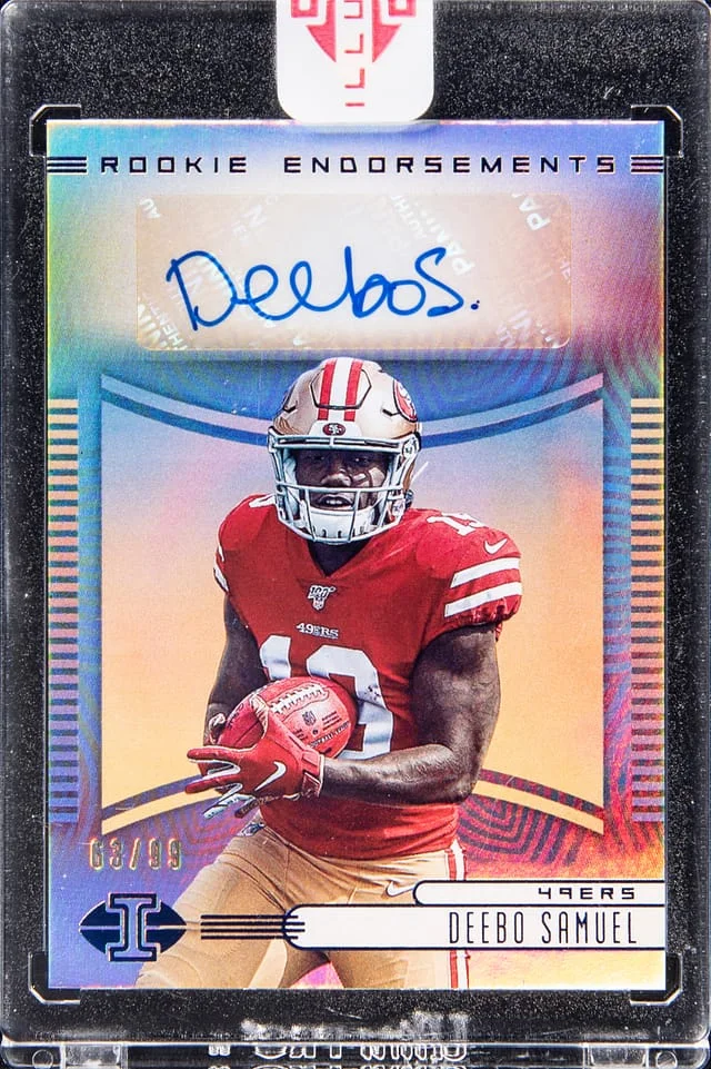 2019 Panini Illusions Deebo Samuel #RE-DSA card image