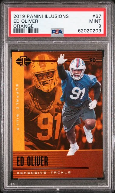 2019 Panini Illusions Ed Oliver #67 card image