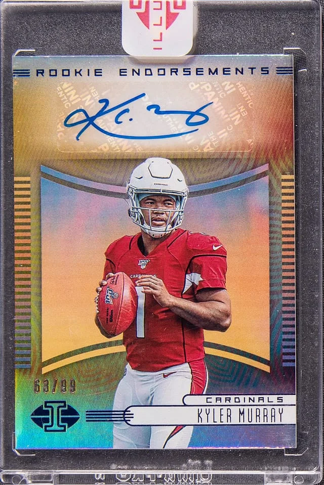 2019 Panini Illusions Kyler Murray Endorsements Autographs #RE-KMU card image