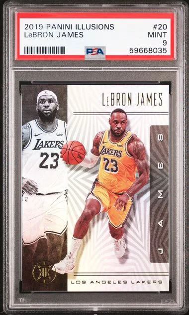 2019 Panini Illusions Lebron James #20 card image