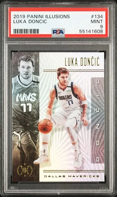 2019 Panini Illusions Luka Doncic #134 card image