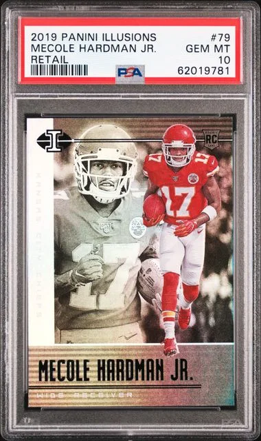 2019 Panini Illusions Mecole Hardman Jr. #79 card image