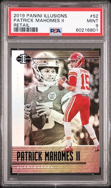2019 Panini Illusions Patrick Mahomes II #52 card image