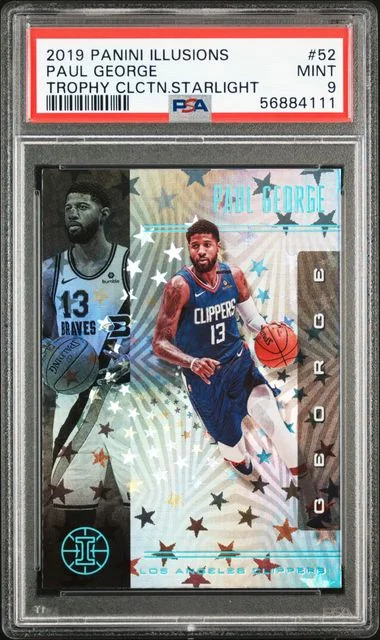 2019 Panini Illusions Paul George #52 card image