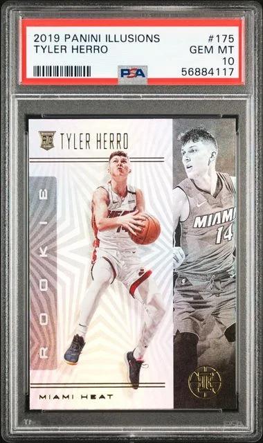 2019 Panini Illusions Tyler Herro #175 card image