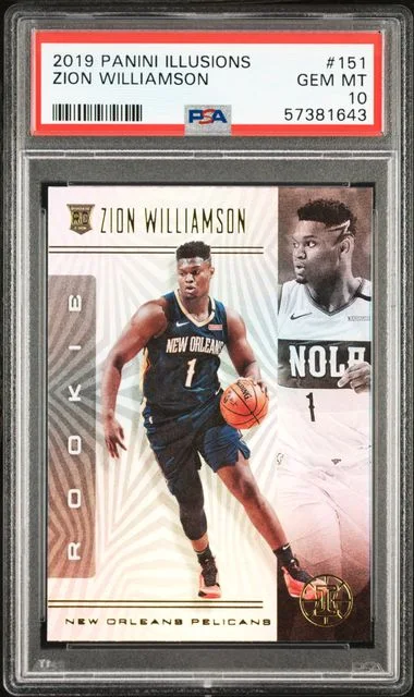 2019 Panini Illusions Zion Williamson #151 card image