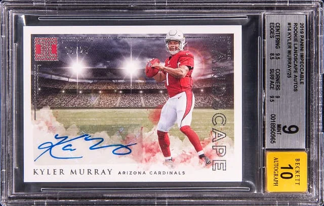 2019 Panini Impeccable Kyler Murray Landscape Autographs #RL14 card image