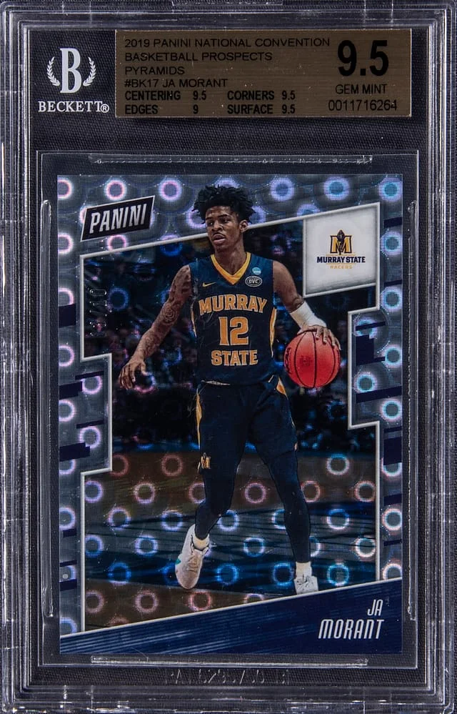 2019 Panini Ja Morant National Convention Basketball Prospects Pyramids #BK17 card image