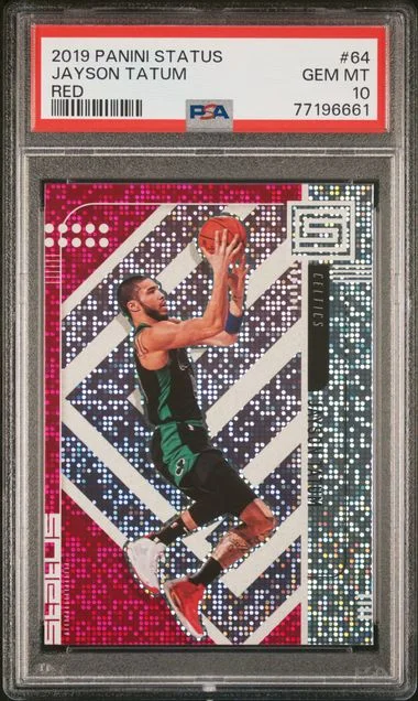 2019 Panini Jayson Tatum Status #64 card image