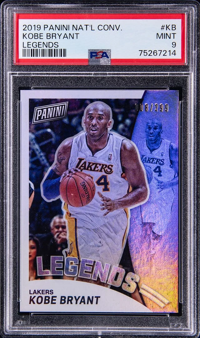 2019 Panini Kobe Bryant National Convention Legends #KB card image