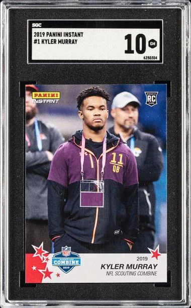 2019 Panini Kyler Murray (/428) Instant #1 card image