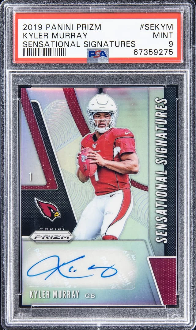 2019 Panini Kyler Murray Sensational Signatures Prizm #SE-KYM card image