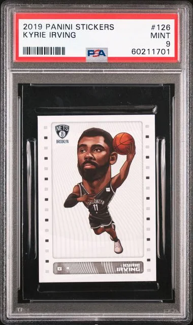 2019 Panini Kyrie Irving Stickers #126 card image