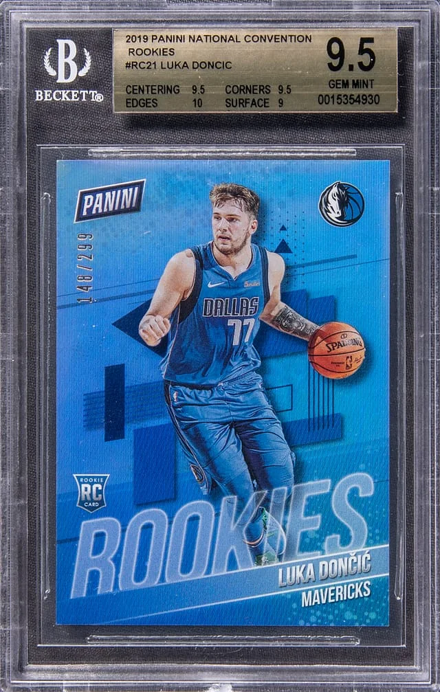 2019 Panini Luka Doncic National Convention Rookies #RC21 card image