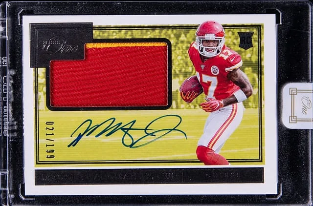 2019 Panini Mecole Hardman Jr. One #23 card image