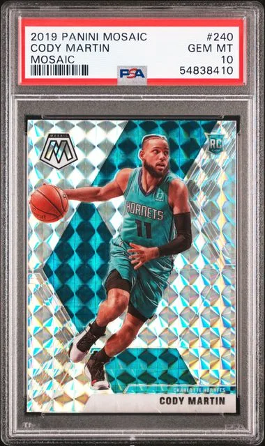 2019 Panini Mosaic Cody Martin Mosaic #240 card image