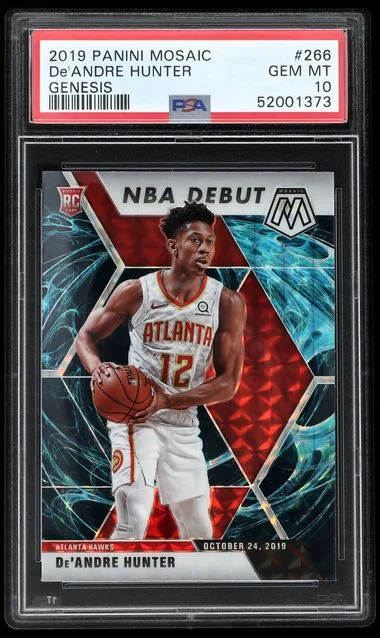 2019 Panini Mosaic De'Andre Hunter #266 card image