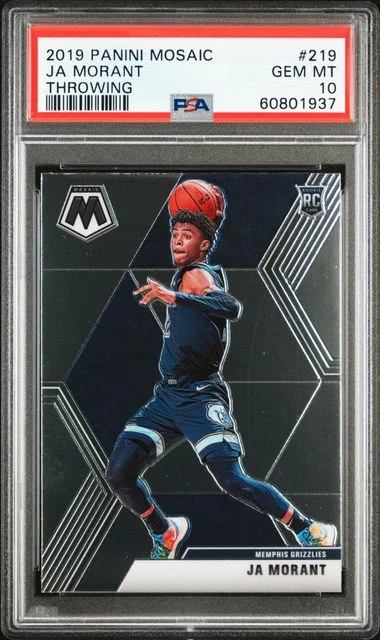 2019 Panini Mosaic Ja Morant #219 card image