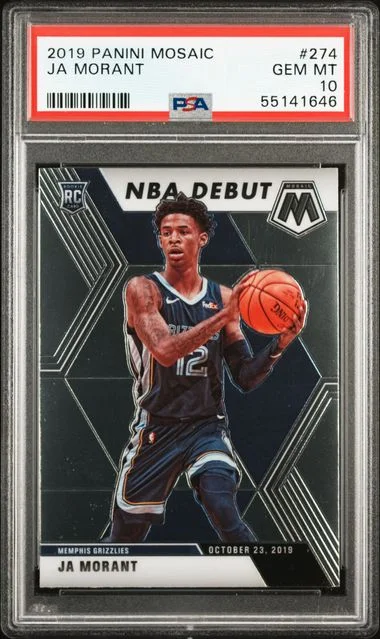 2019 Panini Mosaic Ja Morant #274 card image