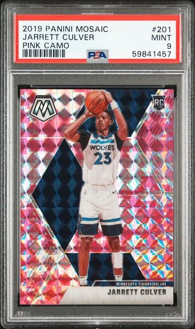 2019 Panini Mosaic Jarrett Culver #201 card image