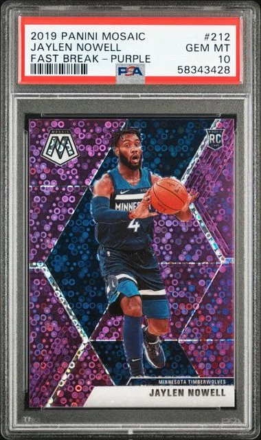 2019 Panini Mosaic Jaylen Nowell #212 card image