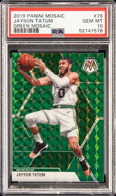 2019 Panini Mosaic Jayson Tatum #79 card image