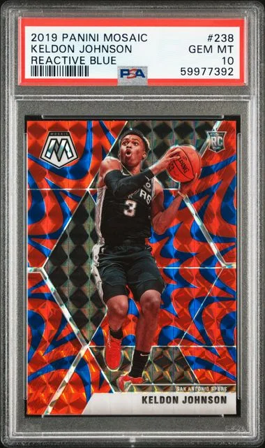 2019 Panini Mosaic Keldon Johnson #238 card image
