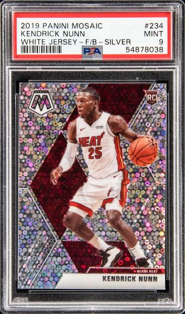 2019 Panini Mosaic Kendrick Nunn #234 card image