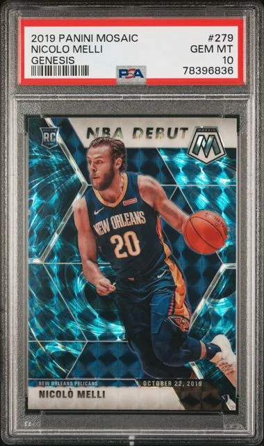 2019 Panini Mosaic Nicolo Melli #279 card image