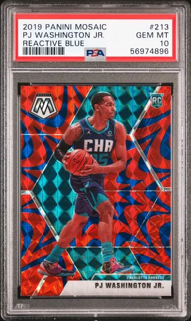 2019 Panini Mosaic Pj Washington Jr. #213 card image