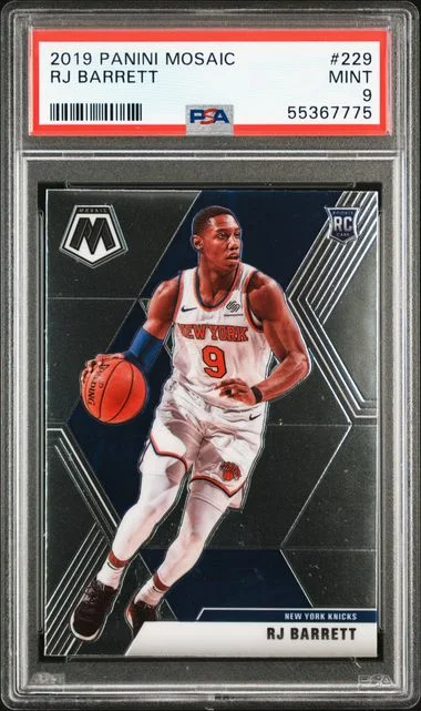 2019 Panini Mosaic Rj Barrett #229 card image