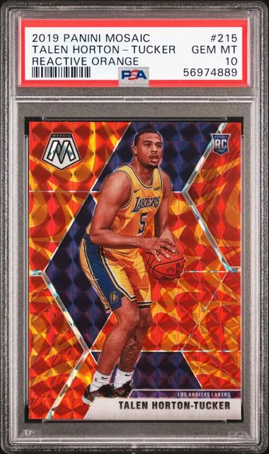 2019 Panini Mosaic Talen Horton-Tucker #215 card image