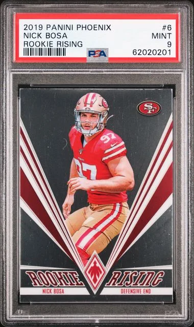 2019 Panini Nick Bosa Phoenix Rising #6 card image
