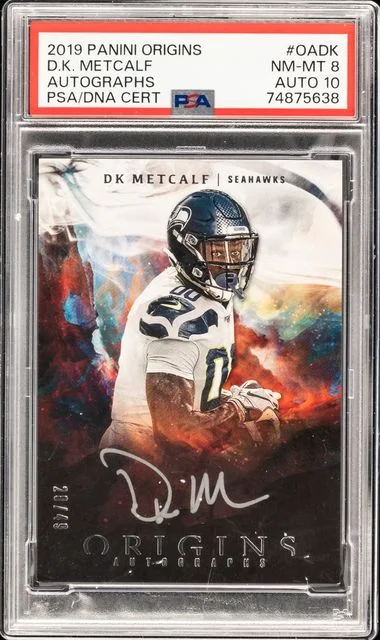 2019 Panini Origins Autographs Oadk D.K. Metcalf #no-number card image