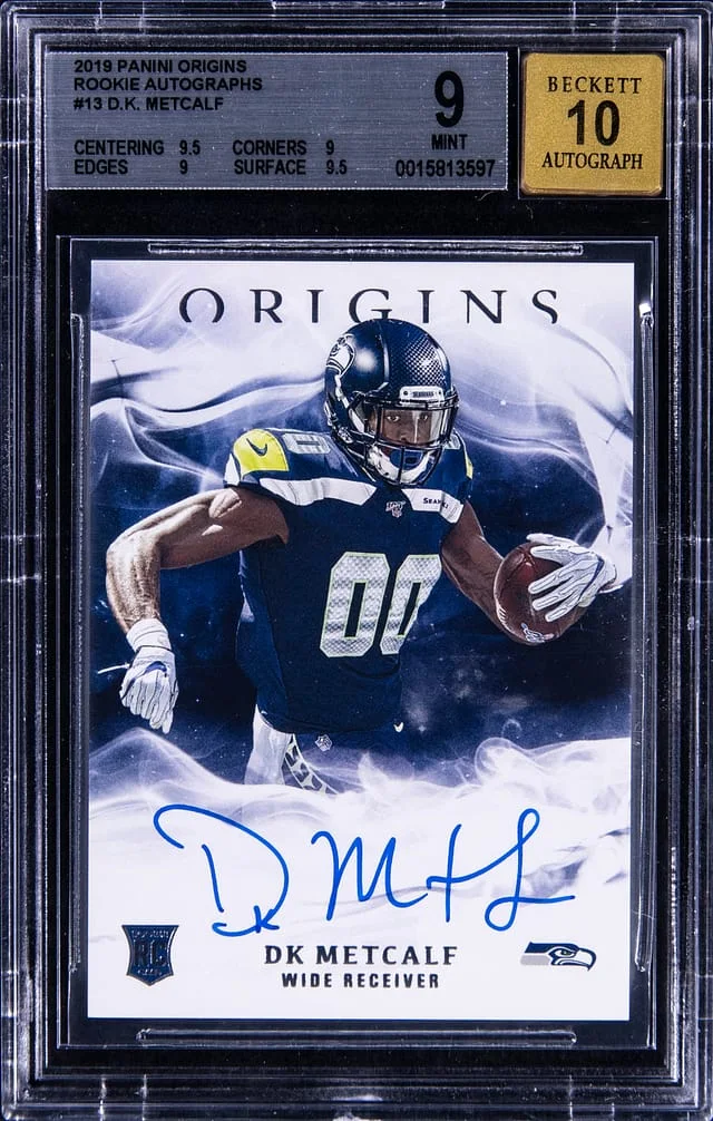 2019 Panini Origins D.K. Metcalf Autograph #13 card image