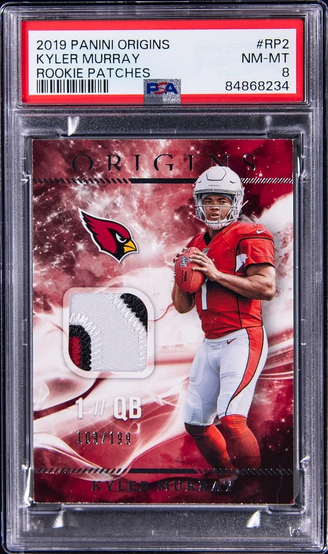 2019 Panini Origins Kyler Murray Patches #RP2 card image