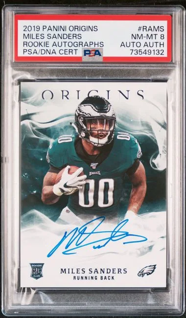 2019 Panini Origins Miles Sanders Autograph #RA-MS card image
