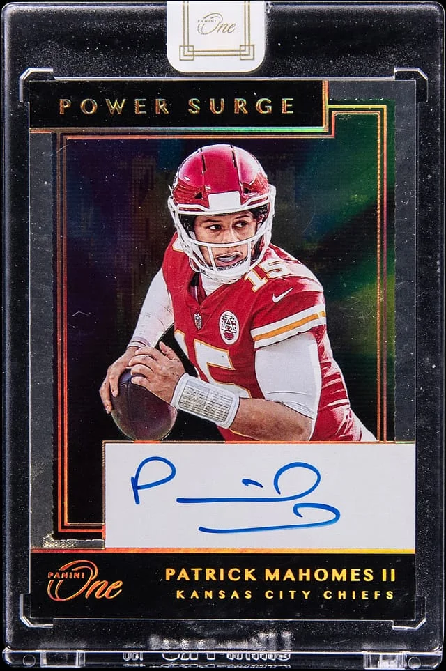 2019 Panini Patrick Mahomes II One Power Surge #228 card image