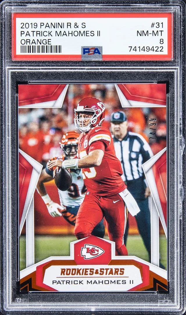 2019 Panini Patrick Mahomes II Rookies & Stars #31 card image