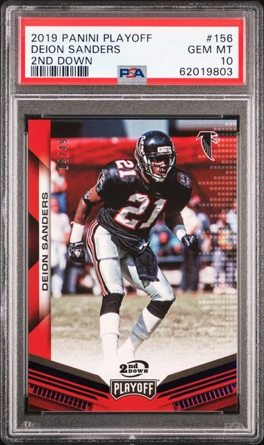2019 Panini Playoff Deion Sanders #156 card image