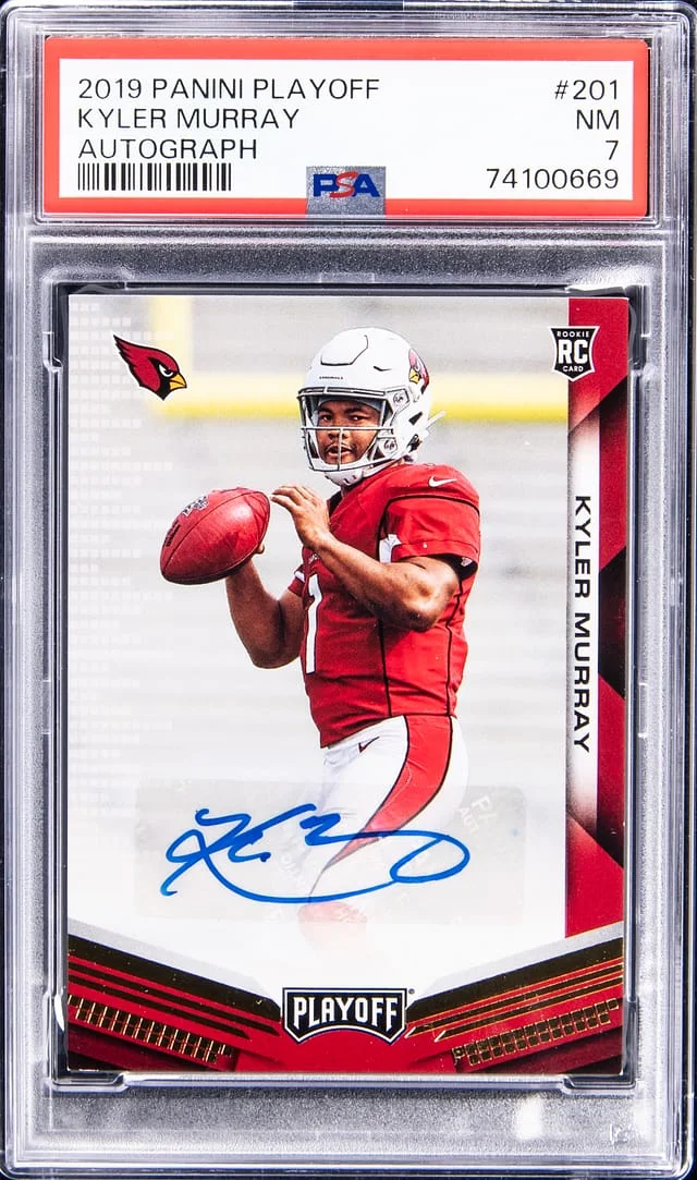 2019 Panini Playoff Kyler Murray Autograph #201 card image