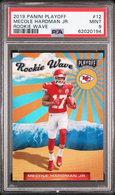 2019 Panini Playoff Mecole Hardman Jr. Wave #12 card image