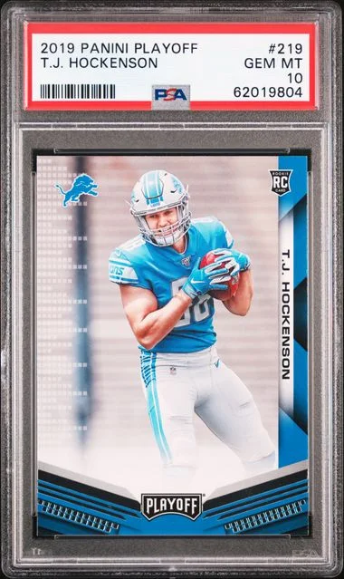 2019 Panini Playoff T.J. Hockenson #219 card image