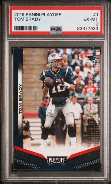 2019 Panini Playoff Tom Brady #1 card image