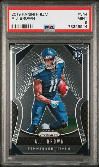 2019 Panini Prizm A.J. Brown #344 card image