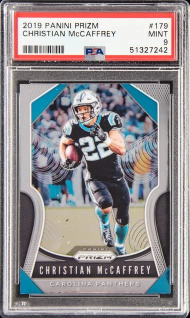 2019 Panini Prizm Christian Mccaffrey #179 card image